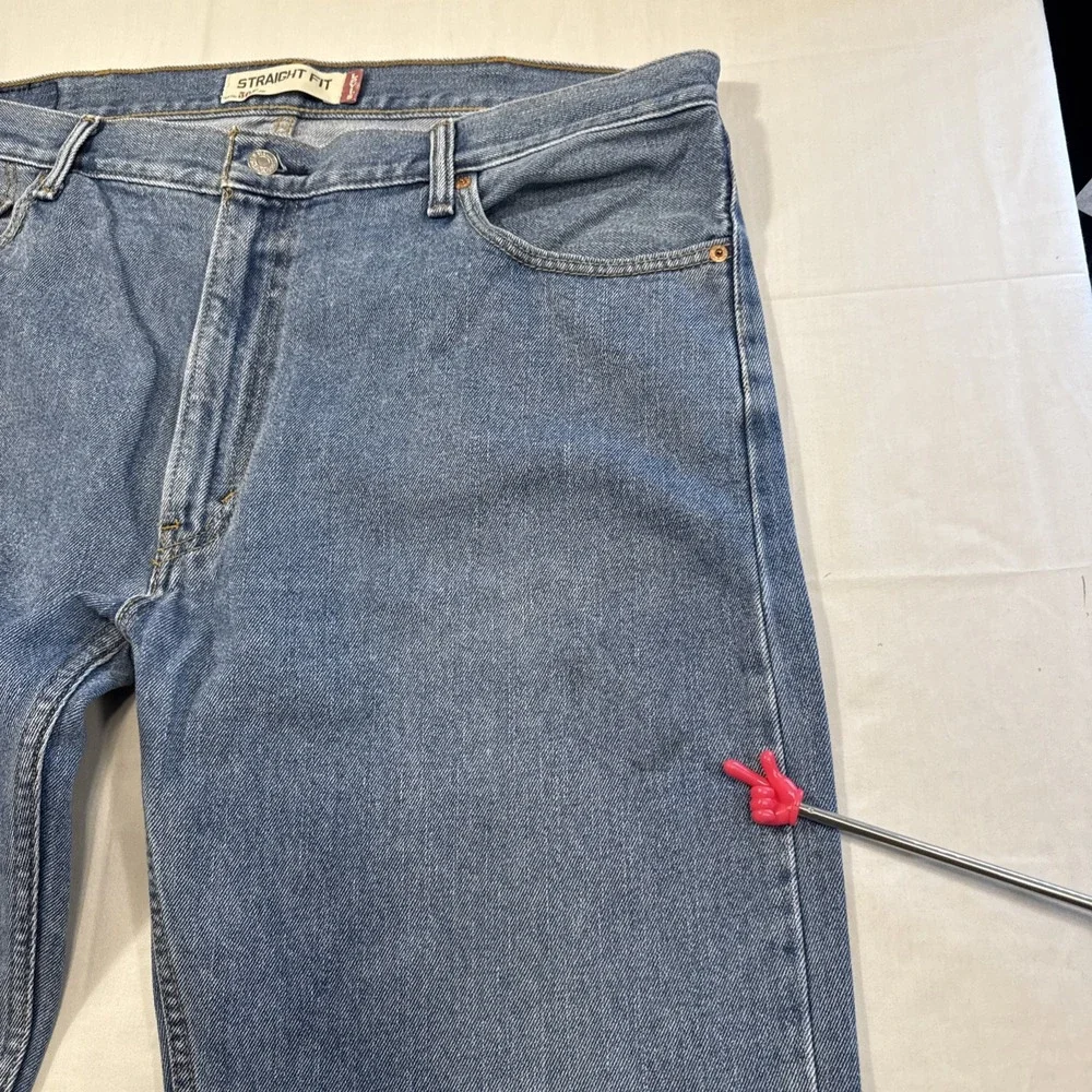 JEANS STRAIGHT LEG Levi's 505 Men's 40X34 Blue Medium Wash